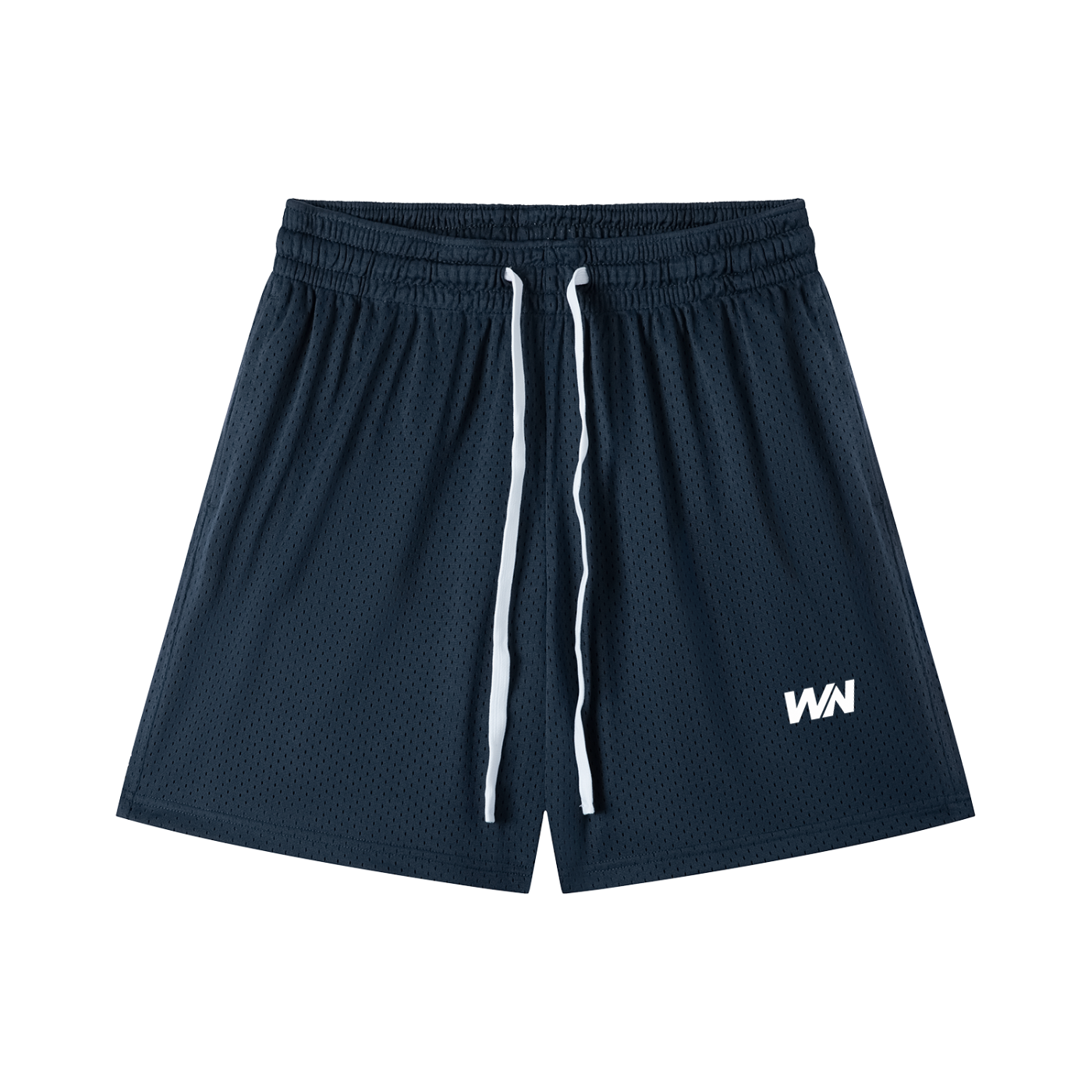 Navy Blue Mesh Shorts