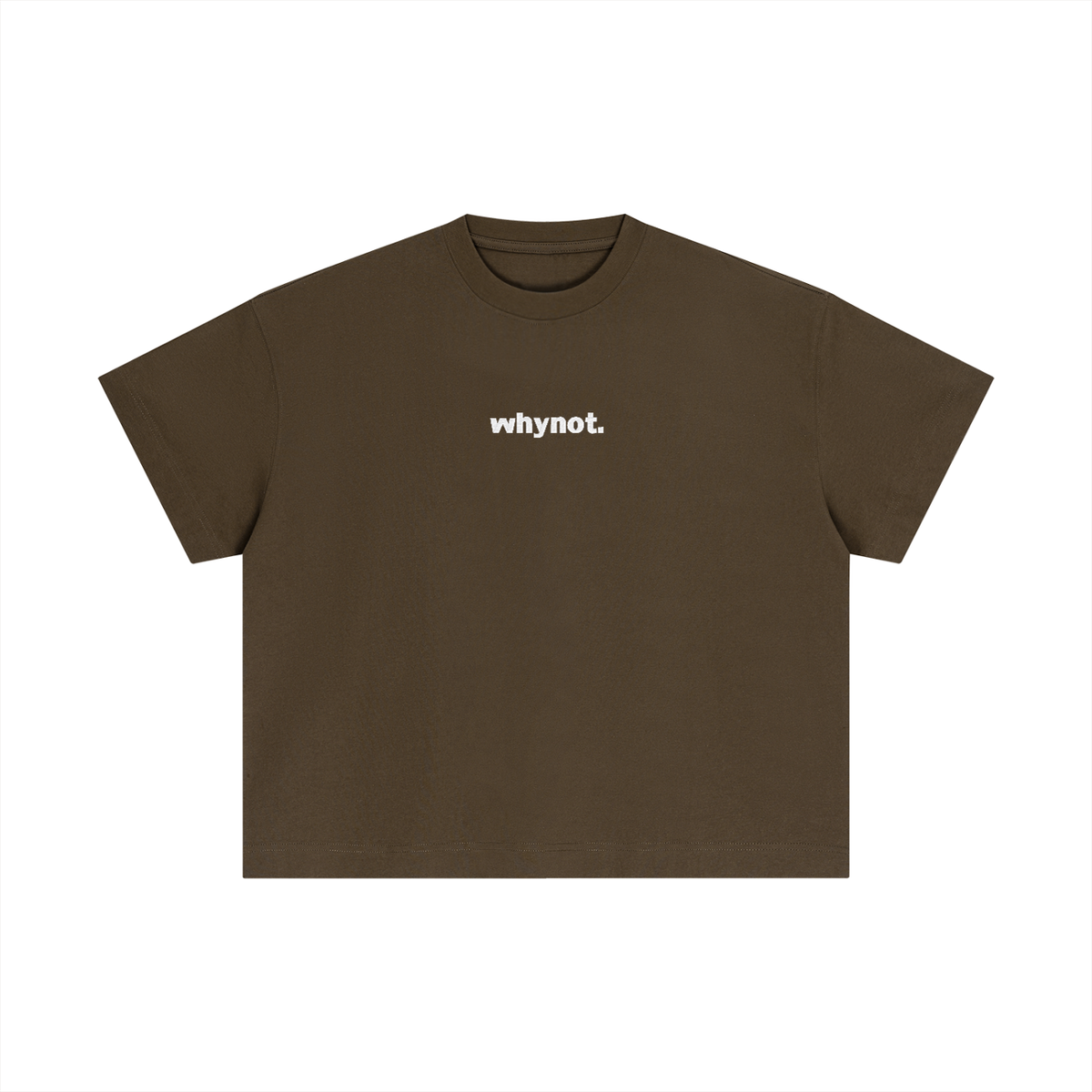 Statement Embroidered Cotton Boxy T-Shirt
