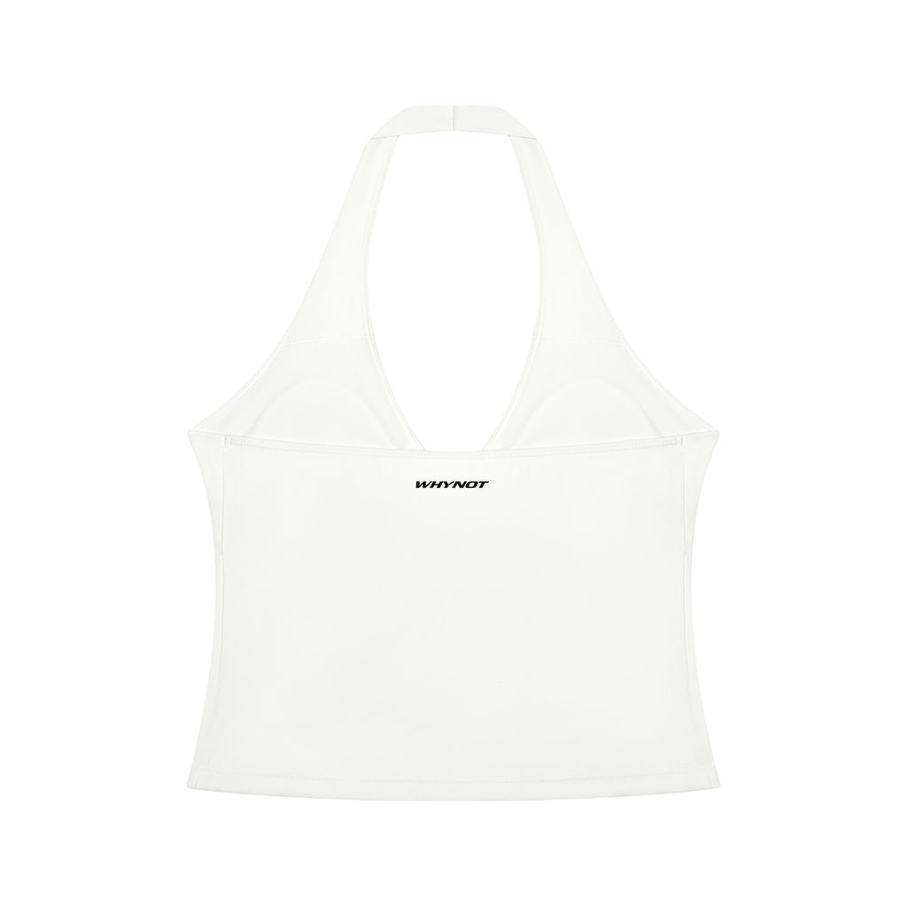 Women’s Ruched Halter Yoga Tank Top