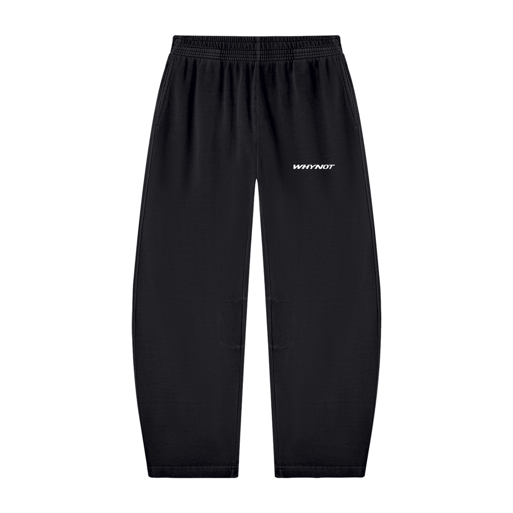 Unisex Vintage Washed Barrel Leg Sweatpants