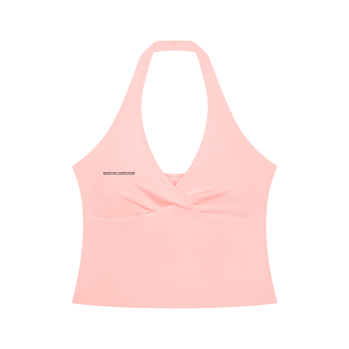 Women’s Ruched Halter Yoga Tank Top