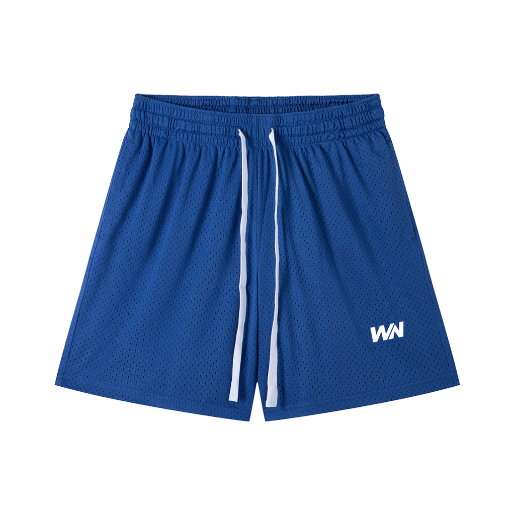 Blue Mesh Shorts