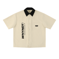 Unisex Color Block Short Sleeve Shirt