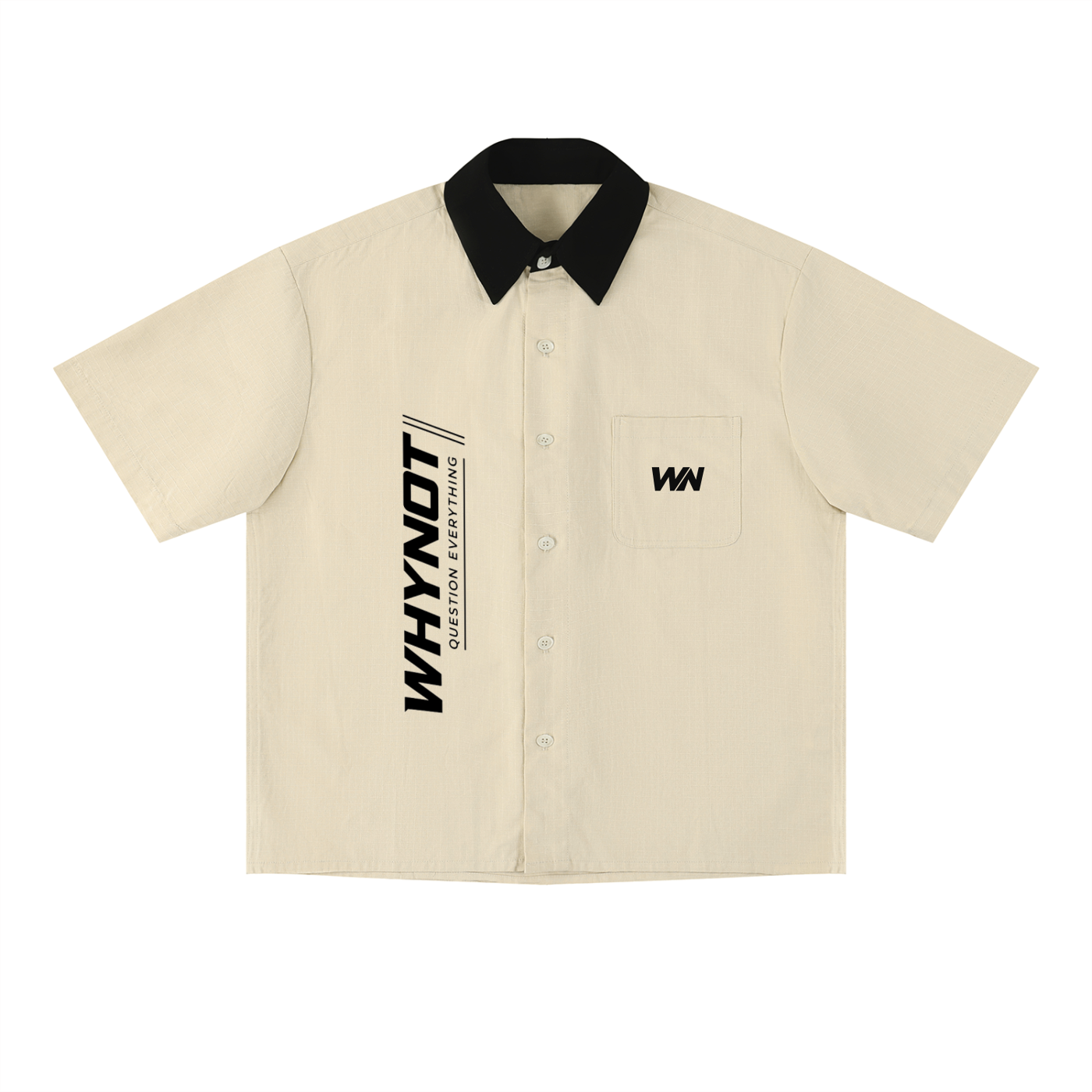 Unisex Color Block Short Sleeve Shirt