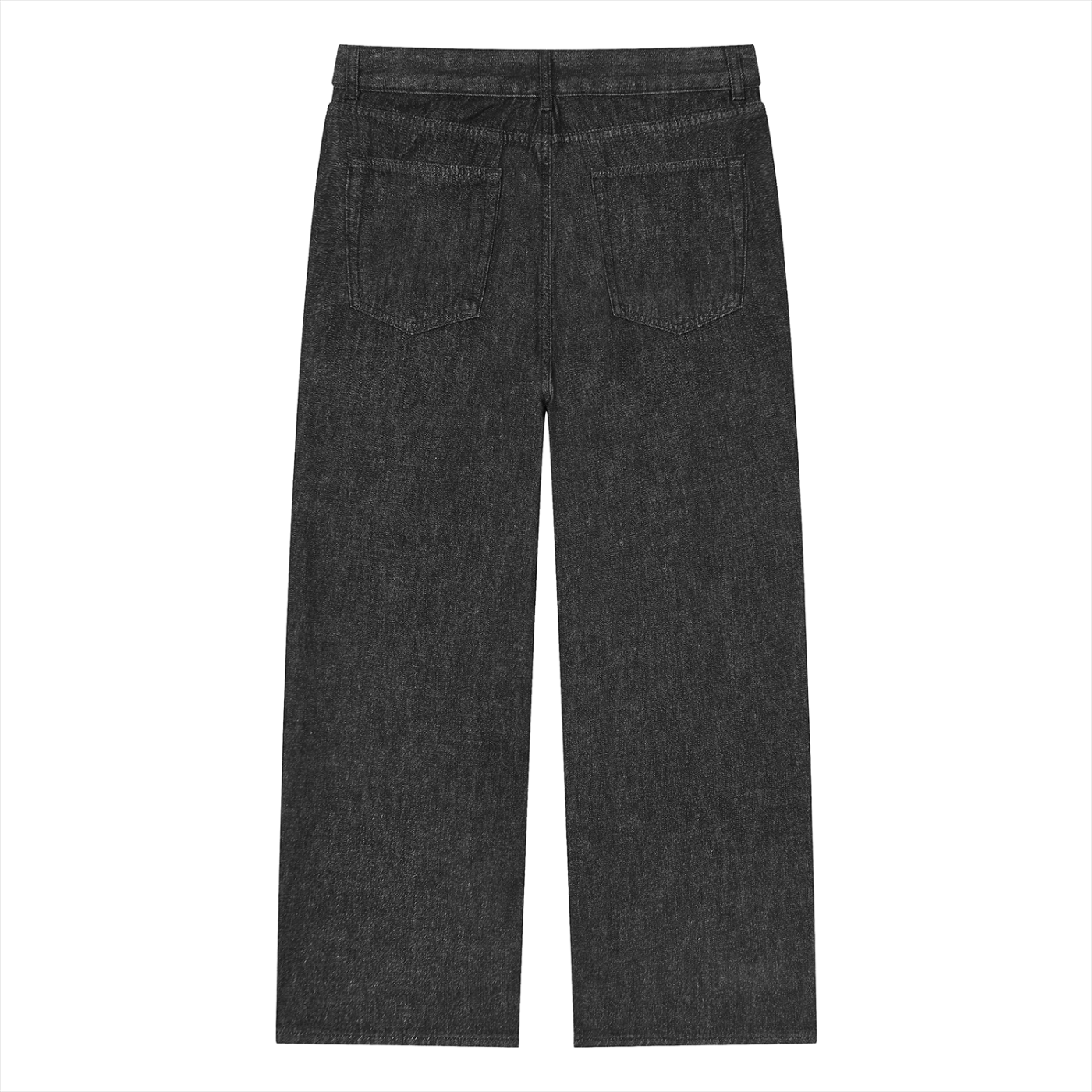 Vintage Wash Straight Leg Jeans