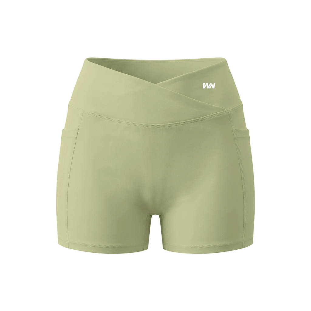 Women’s High Rise Pocket Yoga Shorts