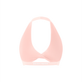 Women's Pleated Halter Sports Bra