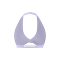 Women's Pleated Halter Sports Bra