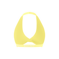 Women's Pleated Halter Sports Bra