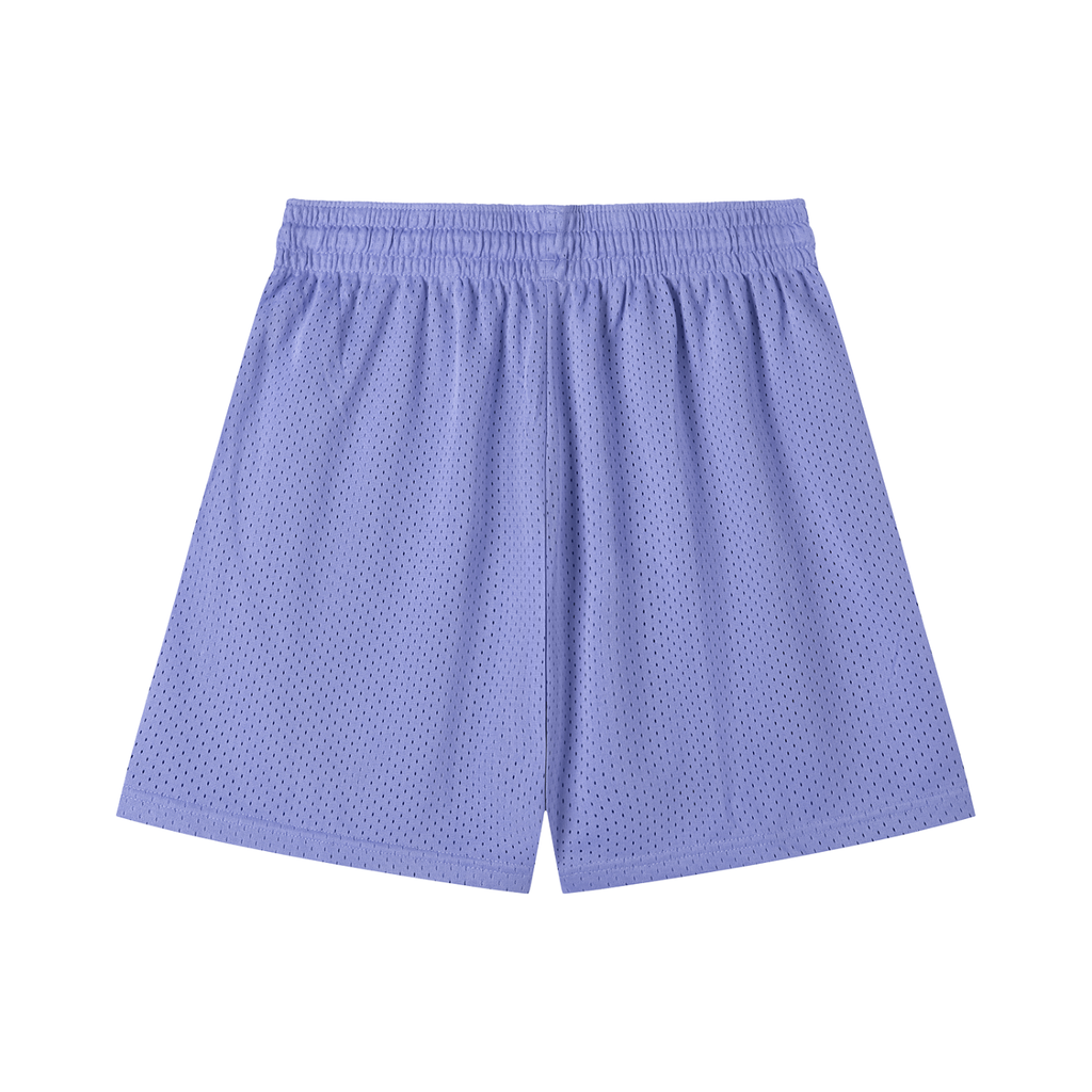 Purple Mesh Shorts