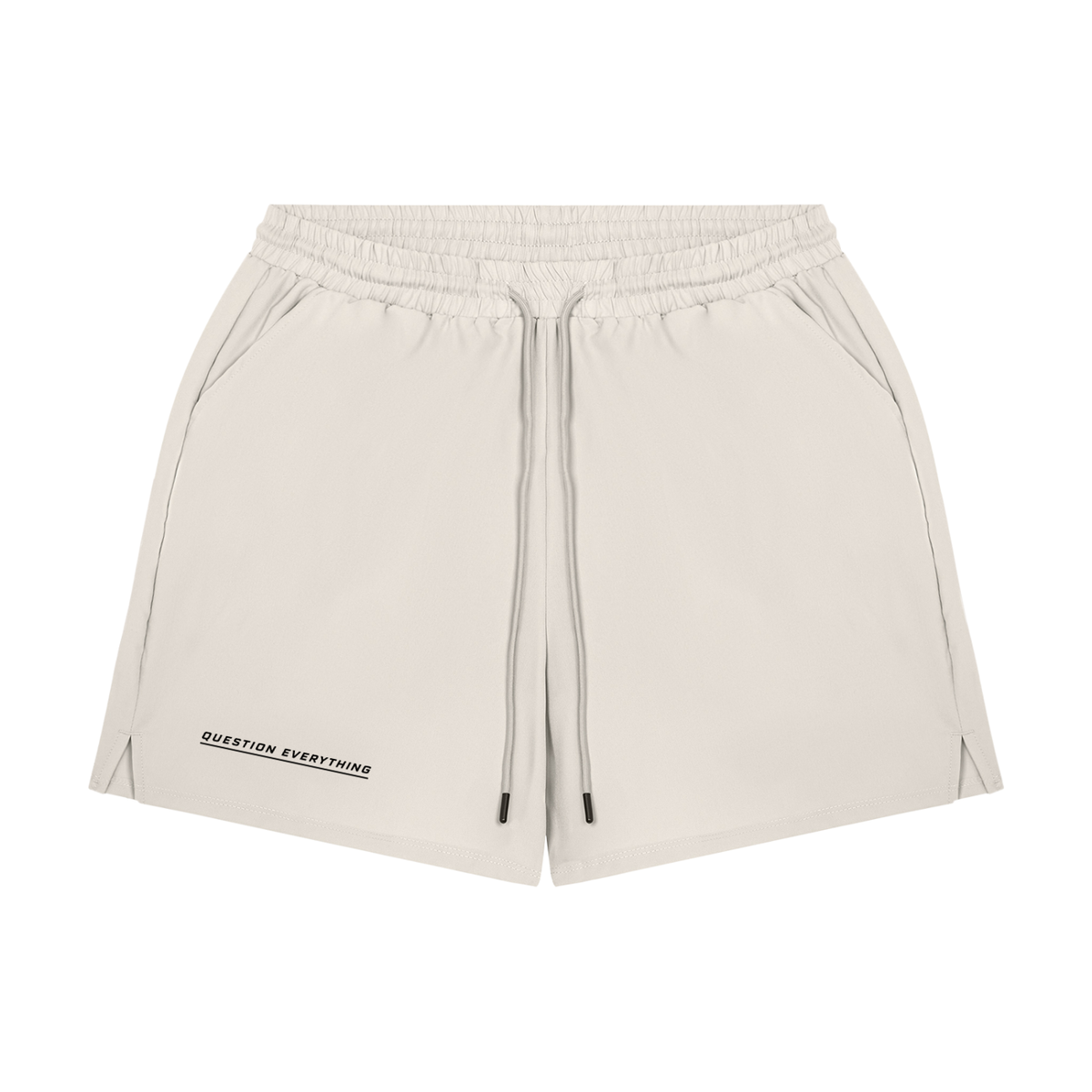 Question Everything Compression Shorts
