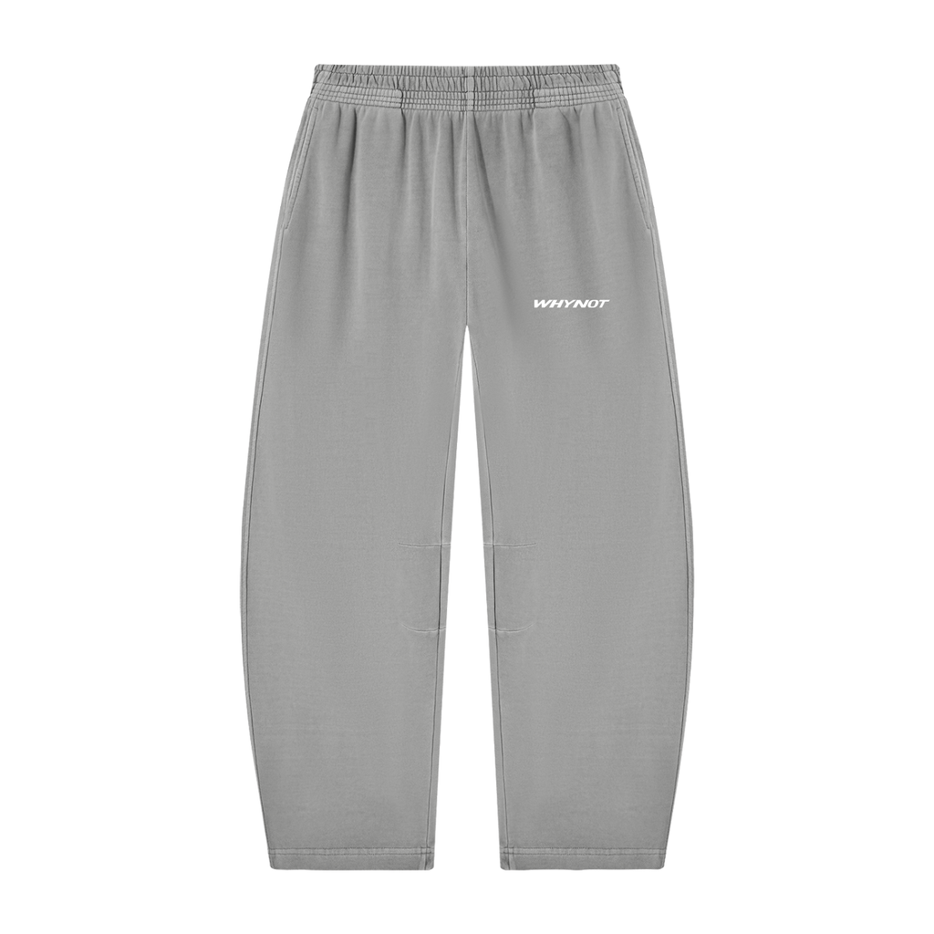 Unisex Vintage Washed Barrel Leg Sweatpants