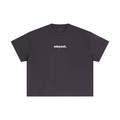 Statement Embroidered Cotton Boxy T-Shirt