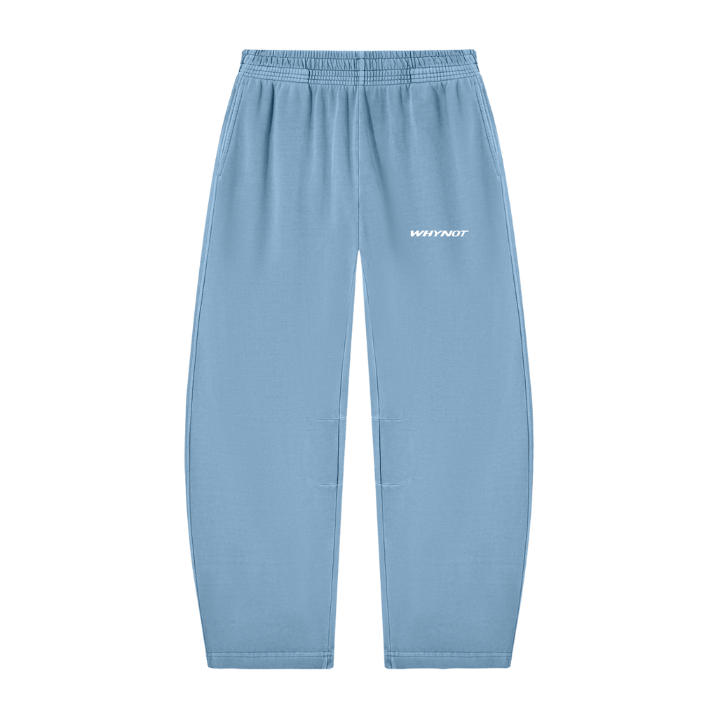 Unisex Vintage Washed Barrel Leg Sweatpants