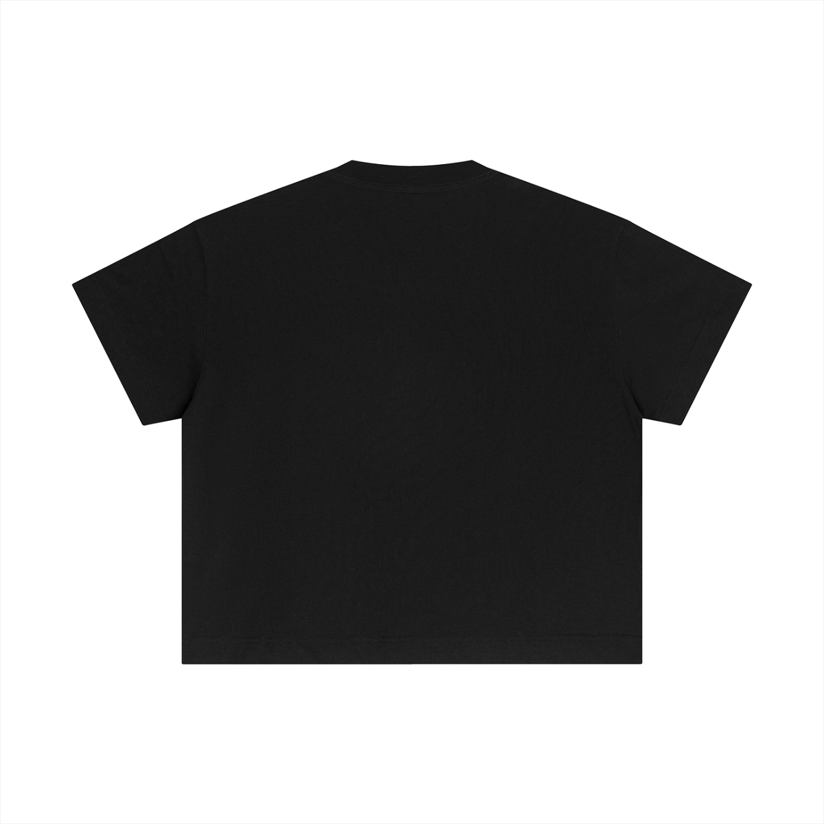 Statement Embroidered Cotton Boxy T-Shirt