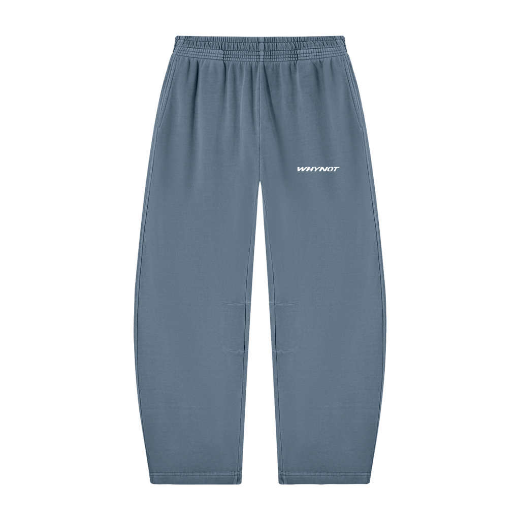 Unisex Vintage Washed Barrel Leg Sweatpants