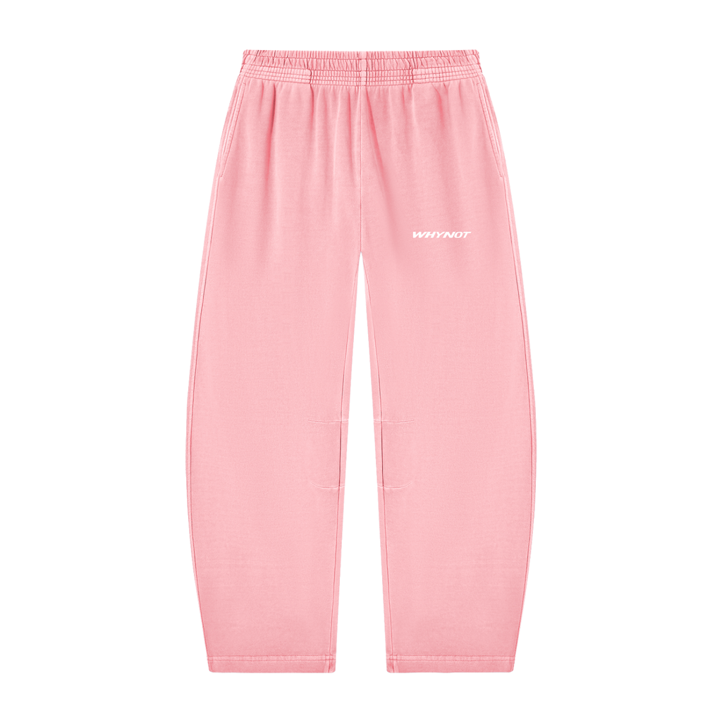 Unisex Vintage Washed Barrel Leg Sweatpants