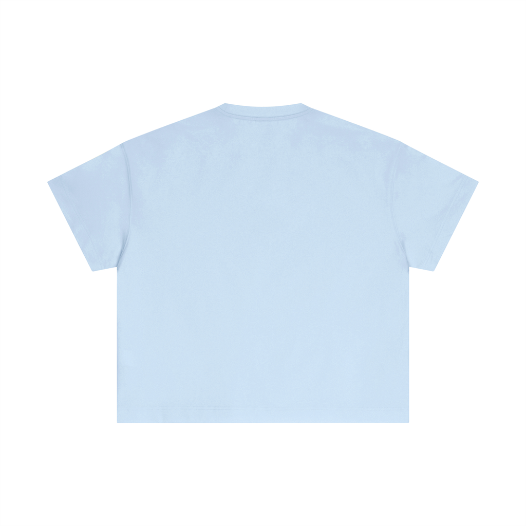 Statement Embroidered Cotton Boxy T-Shirt