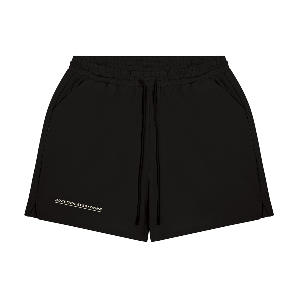 Question Everything Compression Shorts