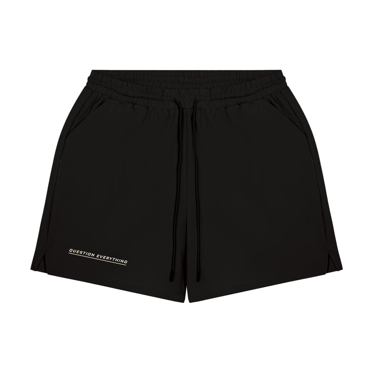 Question Everything Compression Shorts