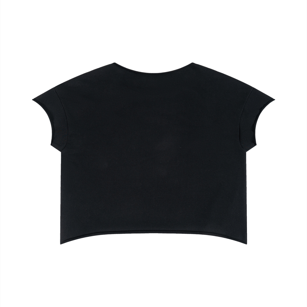 Heavyweight Boxy Raw Edge T-Shirt