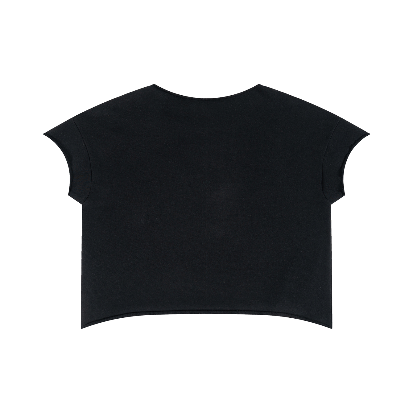Heavyweight Boxy Raw Edge T-Shirt