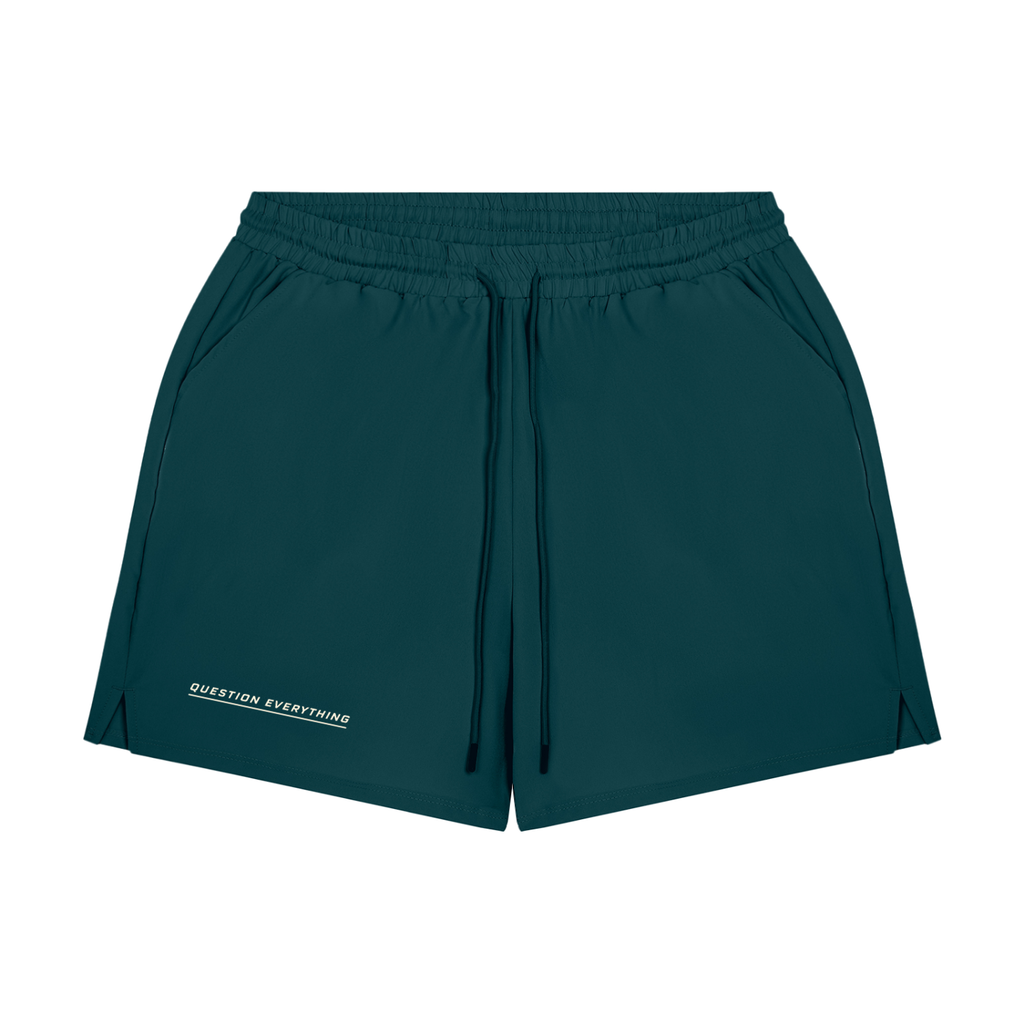Question Everything Compression Shorts
