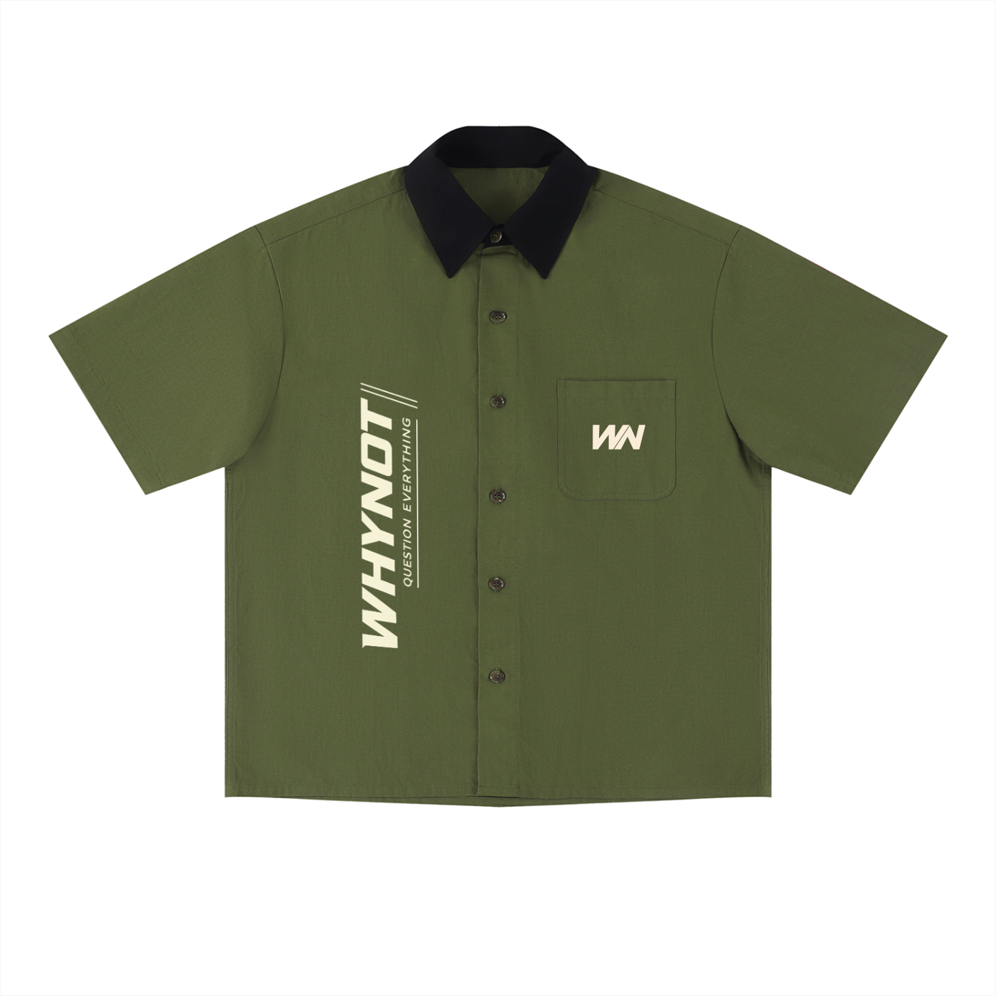 Unisex Color Block Short Sleeve Shirt
