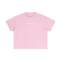 Statement Embroidered Cotton Boxy T-Shirt