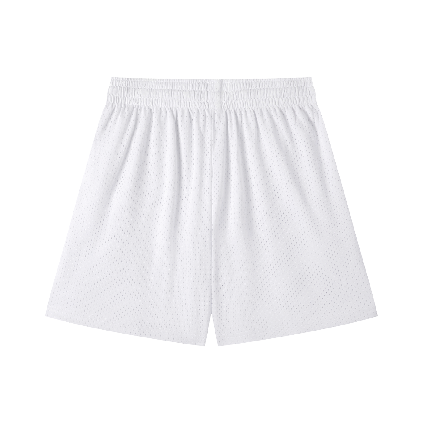 White Mesh Shorts